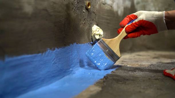 Commercial Foundation Crack Repair project at a Telford, TN business property by SJ Waterproofing Pros